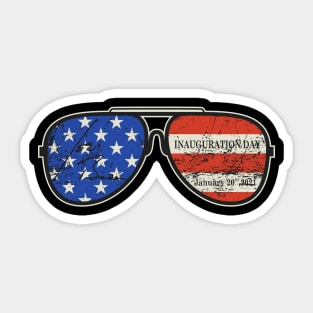 46th President Joe Biden - 2021 Inauguration Day Sunglasses Sticker